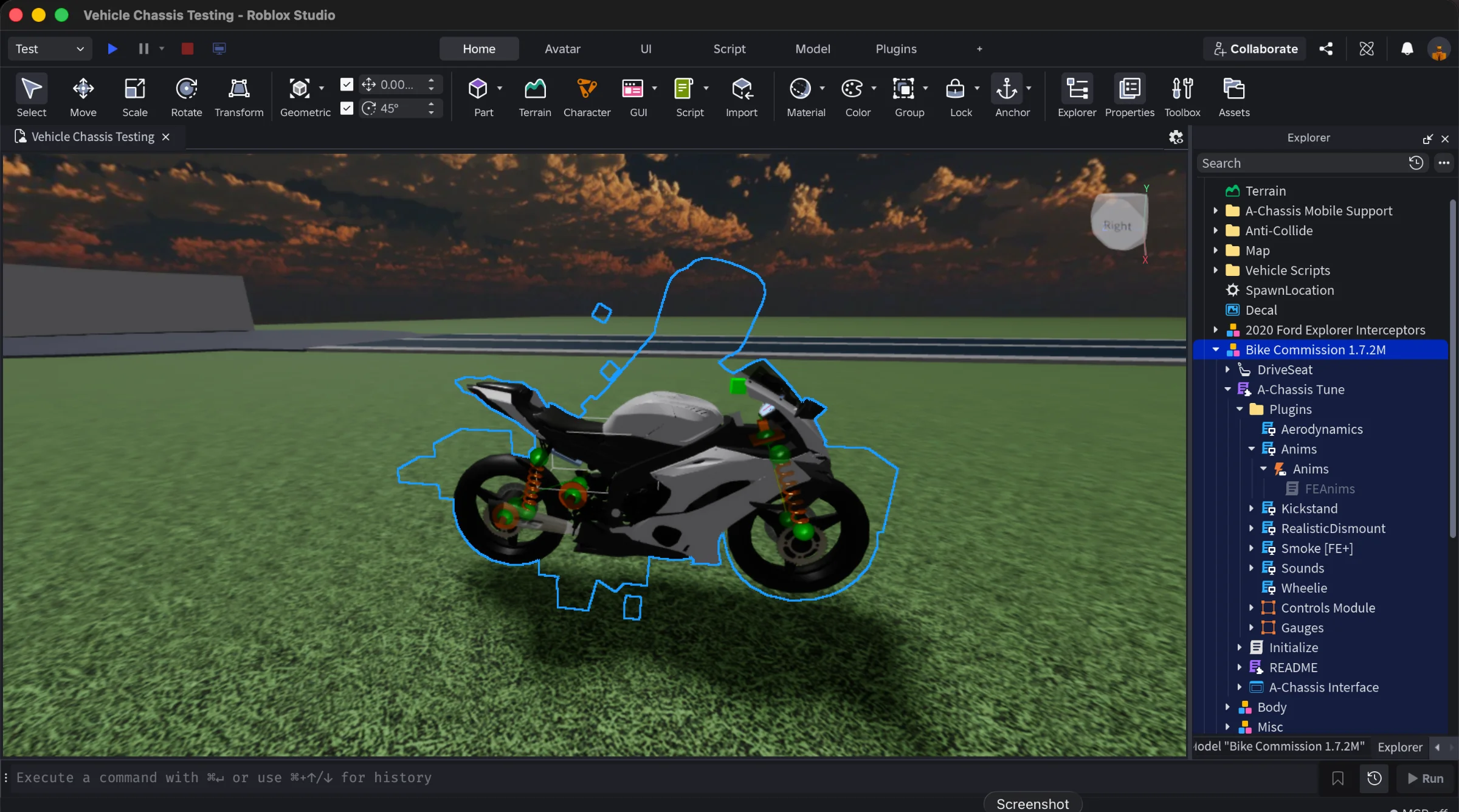 Picture displaying the preset R6 & R15 animation packages